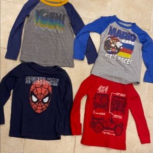 Boys size 6 shirt lot